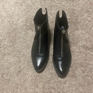 Zara Zip Front Booties, Size 9